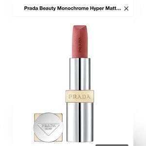 Prada Monochrome Hyper Matte lipstick in Shade B02 QUARTZ. NIB!